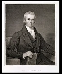 John Marshall (1755-1835), graviert von Asher Brown Durand (1796-1886)